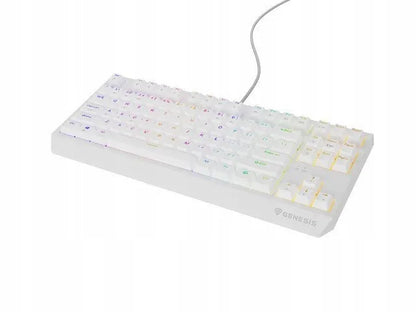 Mechaninė žaidimų klaviatūra Genesis Thor 230 TKL US RGB, Outemu Red