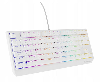 Mechaninė žaidimų klaviatūra Genesis Thor 230 TKL US RGB, Outemu Red