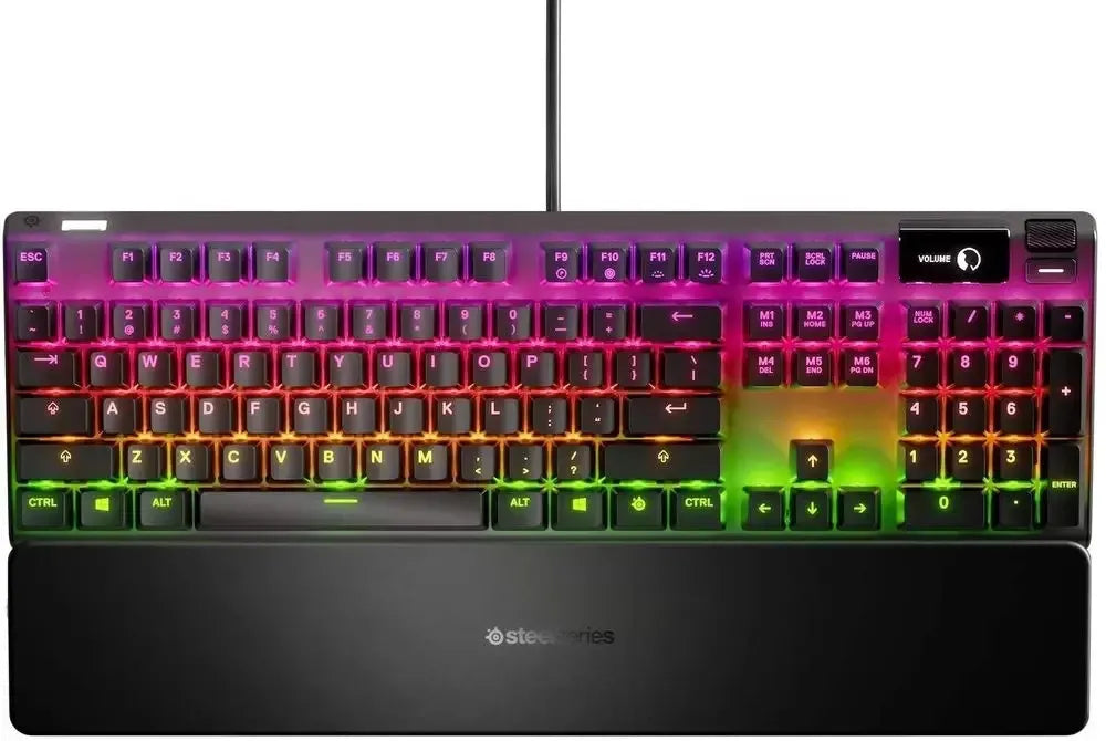 Mechaninė žaidimų klaviatūra SteelSeries Apex 7 QX2 Red Switch 64636 su LED apšvietimu