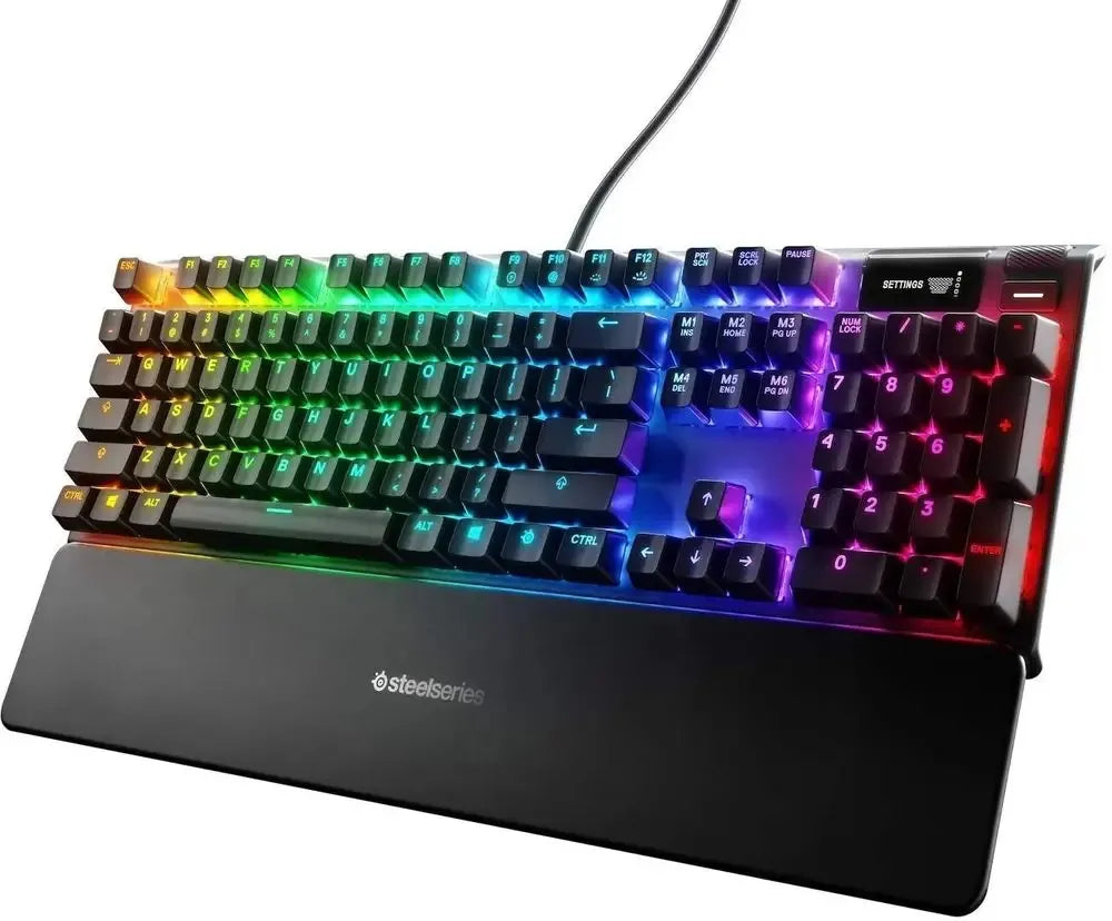 Mechaninė žaidimų klaviatūra SteelSeries Apex 7 QX2 Red Switch 64636 su LED apšvietimu