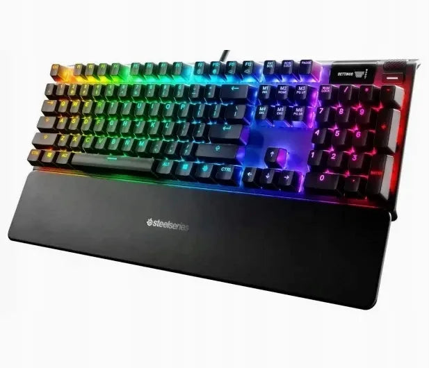 Mechaninė žaidimų klaviatūra SteelSeries Apex 7 QX2 Red Switch 64636 su LED apšvietimu