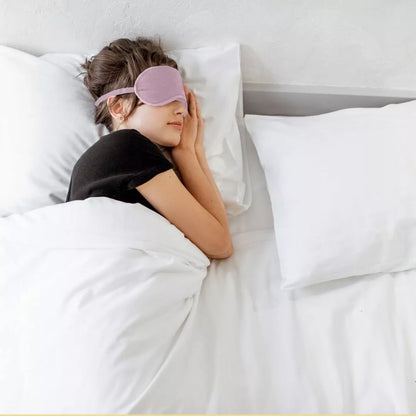 Medi Sleep 3D miego kaukė, reguliuojama užtemdanti kaukė, aukščiausios kokybės rožinė