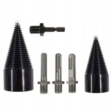 Medienos skaldymo grąžtai, 2 vnt., 38–42 mm