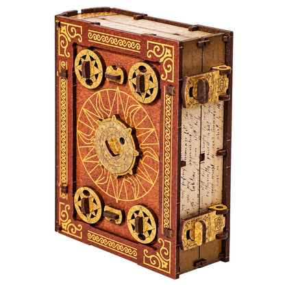 Medinė 3D dėlionė galvosūkis Escape Room Wooden.City
