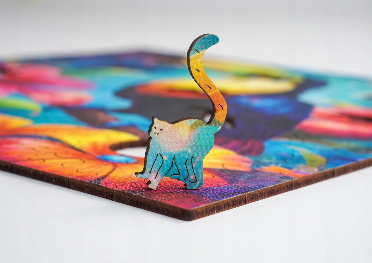 Medinė dėlionė „Tukanas“, 155 detalių, PUZZLED Eko-HDF, unikalios formos