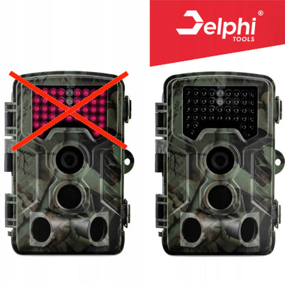 Medžioklės kamera Delphi HC-800A, 24Mpx, Full HD, IR 940nm, IP65