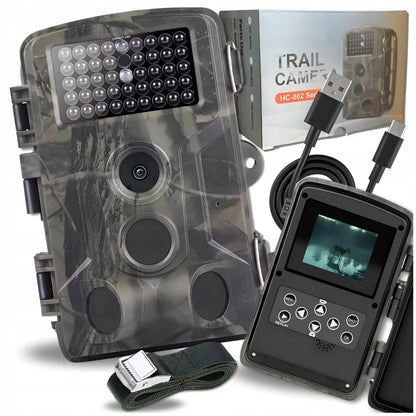Medžioklės kamera ZeeTech HC-802A su judesio jutikliu, Full HD, IR naktiniu matymu ir lietuvišku meniu