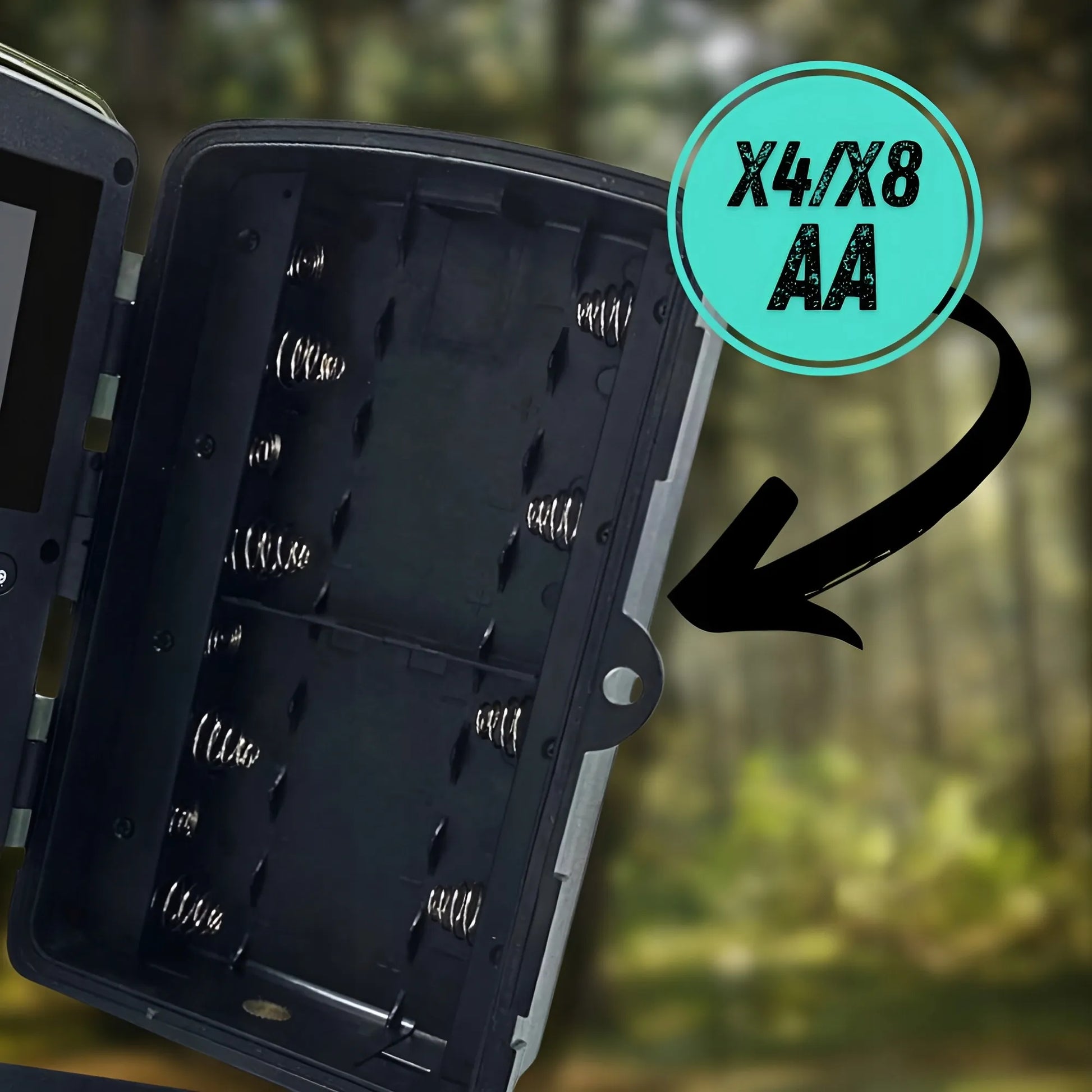 Medžioklės kamera ZeeTech HC-802A su judesio jutikliu, Full HD, IR naktiniu matymu ir lietuvišku meniu