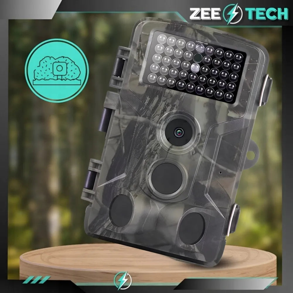 Medžioklės kamera ZeeTech HC-802A su judesio jutikliu, Full HD, IR naktiniu matymu ir lietuvišku meniu