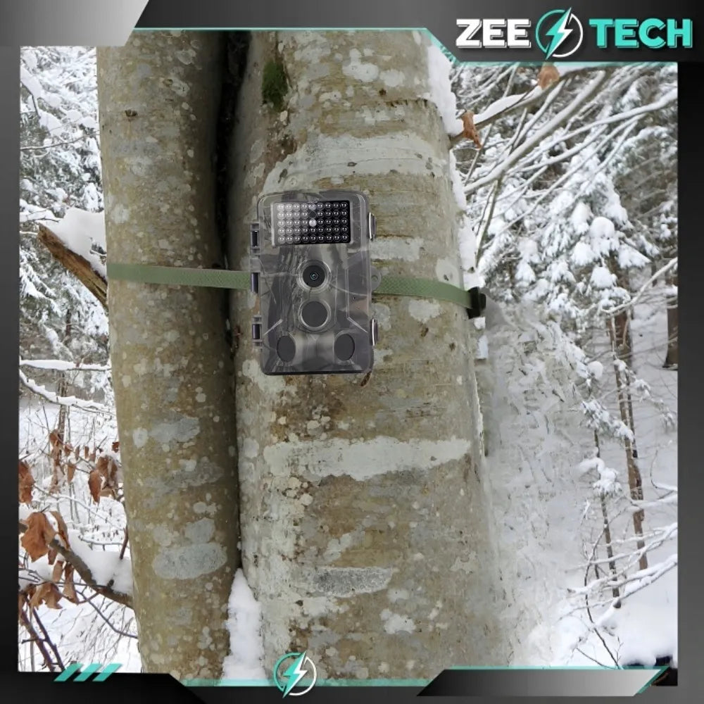 Medžioklės kamera ZeeTech HC-802A su judesio jutikliu, Full HD, IR naktiniu matymu ir lietuvišku meniu