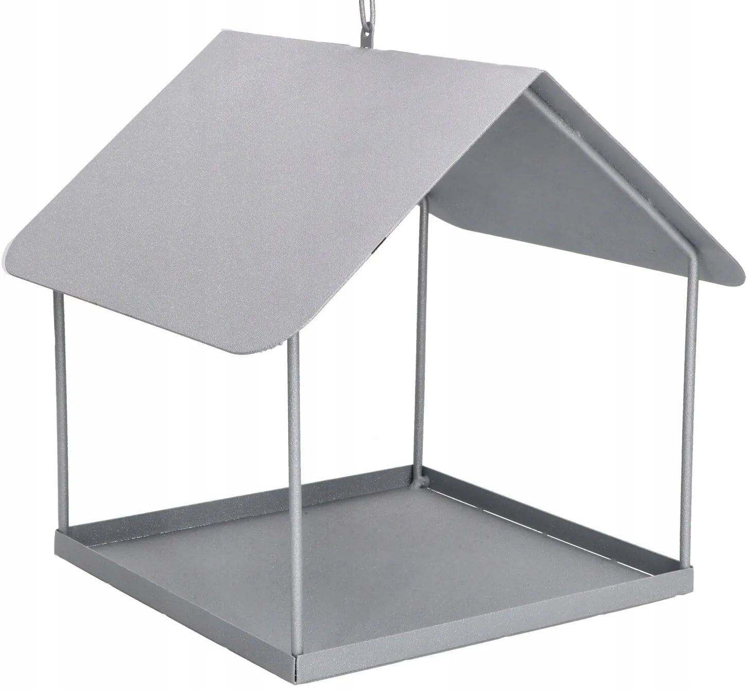 Metalinė lesykla paukščiams, namelis paukščiams, sodo dekoracija 180x205 mm