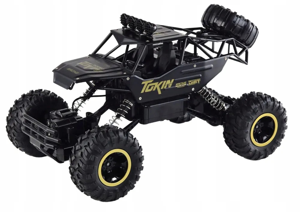 Metalinis nuotoliniu būdu valdomas RC automobilis 1:12, 4x4 visureigis su pultu XXL