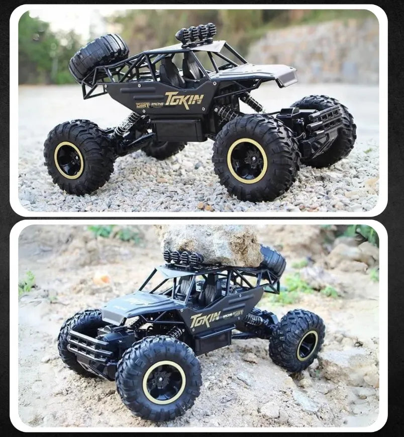 Metalinis nuotoliniu būdu valdomas RC automobilis 1:12, 4x4 visureigis su pultu XXL