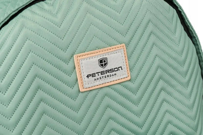 Mėtų spalvos kuprinė „Peterson PTN 77710“