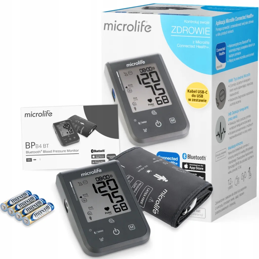Microlife automatinis kraujospūdžio matuoklis BP B4 BT