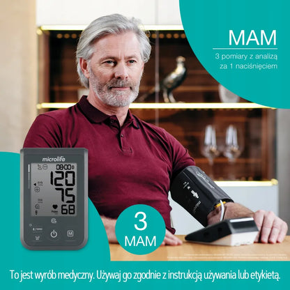 Microlife automatinis kraujospūdžio matuoklis BP B4 BT