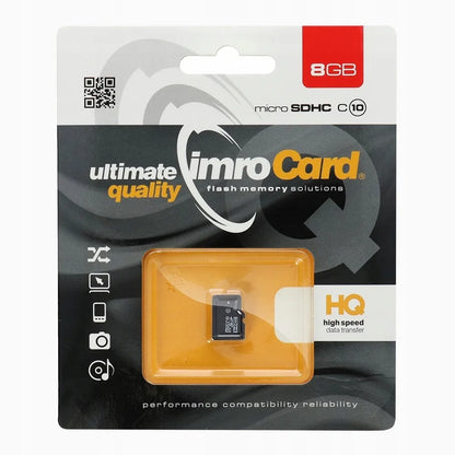 microSD kortelė IMRO 10/8G 8 GB