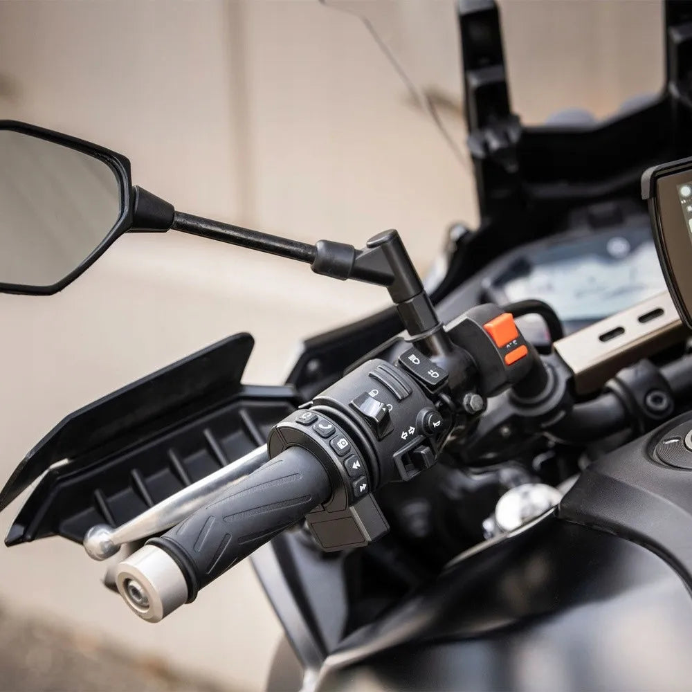 „Midland BikePlay PRO“ ekranas su „CarPlay“ ir „Android Auto“ motociklui
