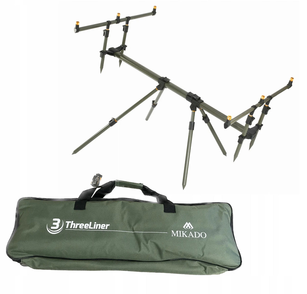 „Mikado Threeliner“ rod pod stovas su dėklu