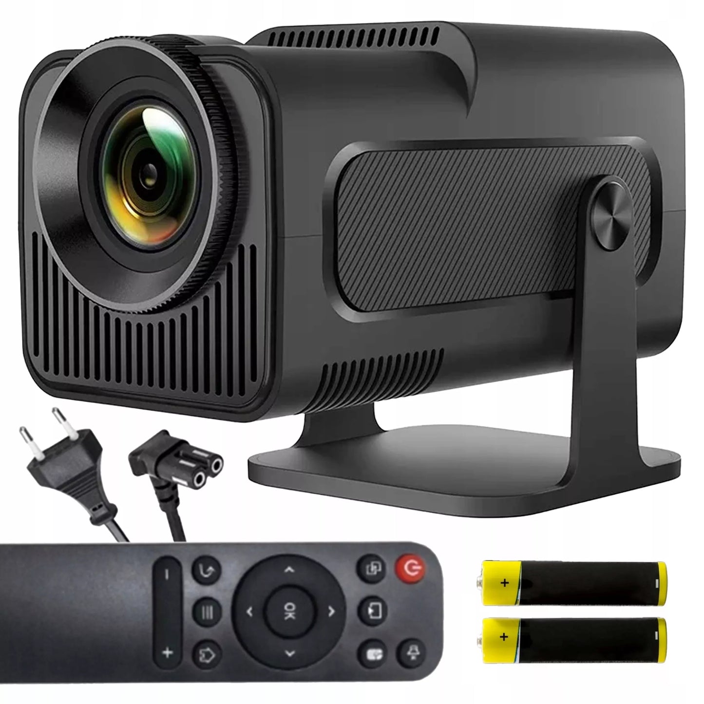 Mini projektorius Android LED WiFi nešiojamas HD Smart TV HY320