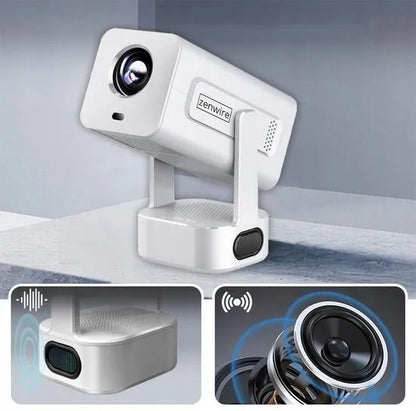 Mini projektorius Zenwire PrimeView IMC360 Android 13/WiFI/400 ANSI/FULL HD