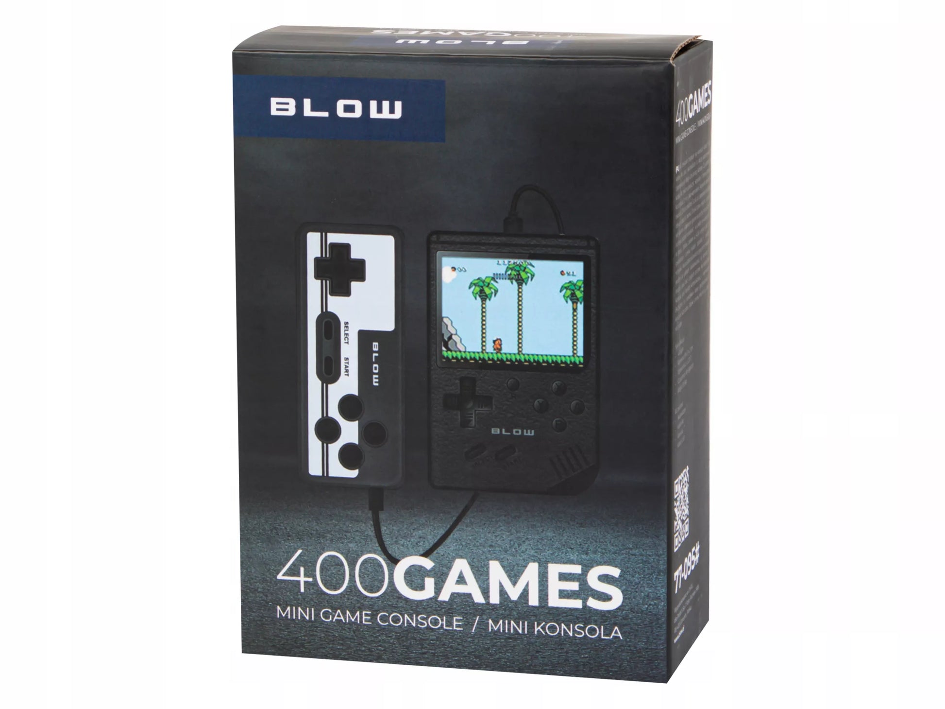 MINI RETRO ŽAIDIMŲ KONSOLĖ GAMEBOY NEŠIOJAMA ŽAIDIMŲ KONSOLĖ TV AV 400 ŽAIDIMŲ 2 ŽAIDĖJAMS