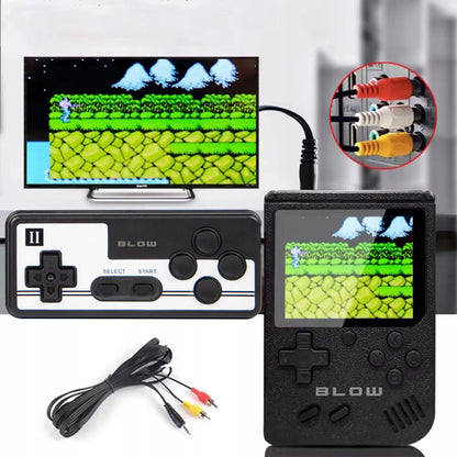 MINI RETRO ŽAIDIMŲ KONSOLĖ GAMEBOY NEŠIOJAMA ŽAIDIMŲ KONSOLĖ TV AV 400 ŽAIDIMŲ 2 ŽAIDĖJAMS