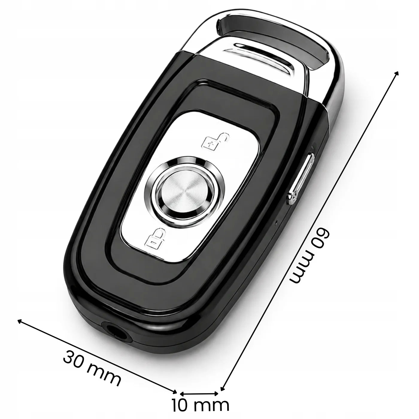 Mini skaitmeninis diktofonas raktų pakabuke Spreest Q5 16GB