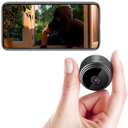 MINI ŠNIPINĖ KAMERA SU „Wi-Fi“, JUDESIO APTIKIMU, STEBĖJIMU, PASLĖPTA, „FULL HD“ KAMERА