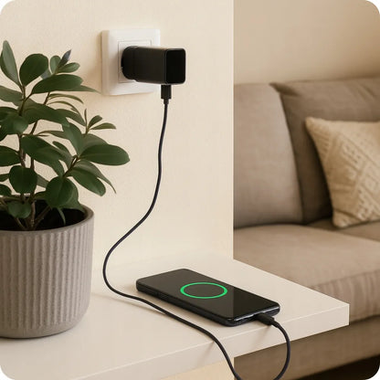 Mini Wi-Fi kamera šnipinėjimo įrenginys paslėptas kištukiniame lizde su nuotoline peržiūra