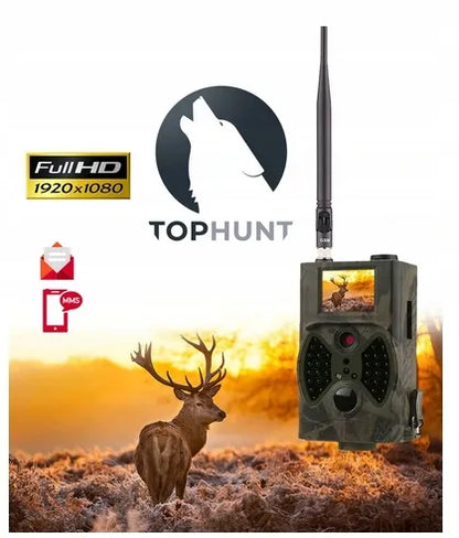 Miško kamera, fotoparlą Tophunt HC-300M FULL HD 1080p 16MPX SIM