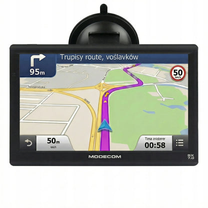 MODECOM FreeWAY SX 7.0 7 colių GPS navigacija sunkvežimiams su Europos žemėlapiais, TIR ir autobusų maršrutais