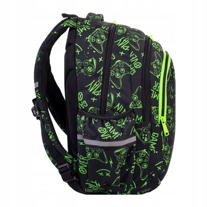 Mokyklinė kuprinė berniukui Coolpack Game Night