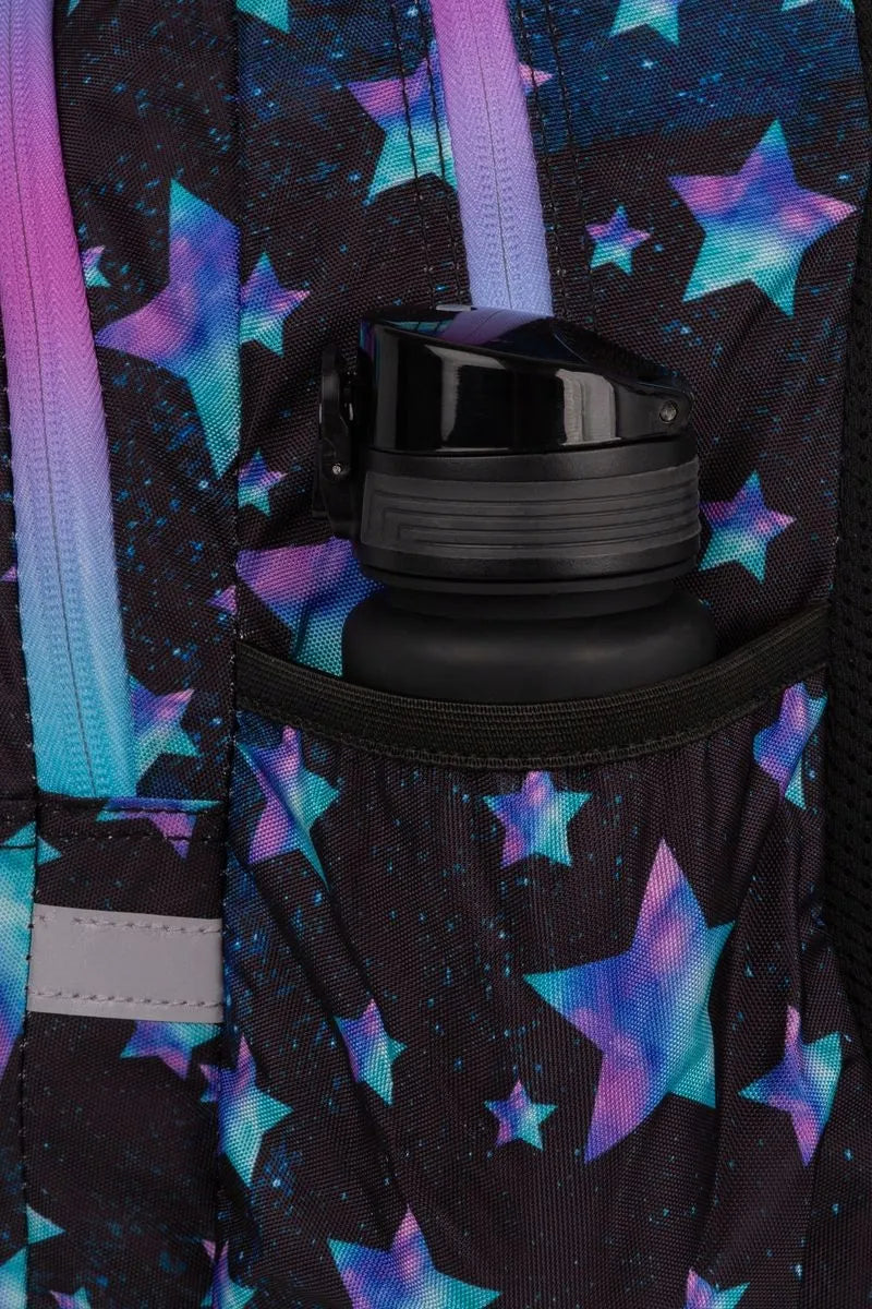 Mokyklinė kuprinė Coolpack pradinukams su žvaigždutėmis + tvarkaraštis
