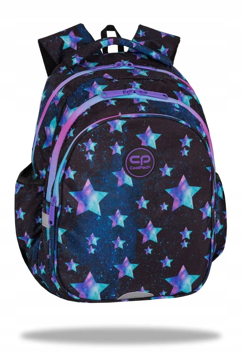 Mokyklinė kuprinė Coolpack pradinukams su žvaigždutėmis + tvarkaraštis