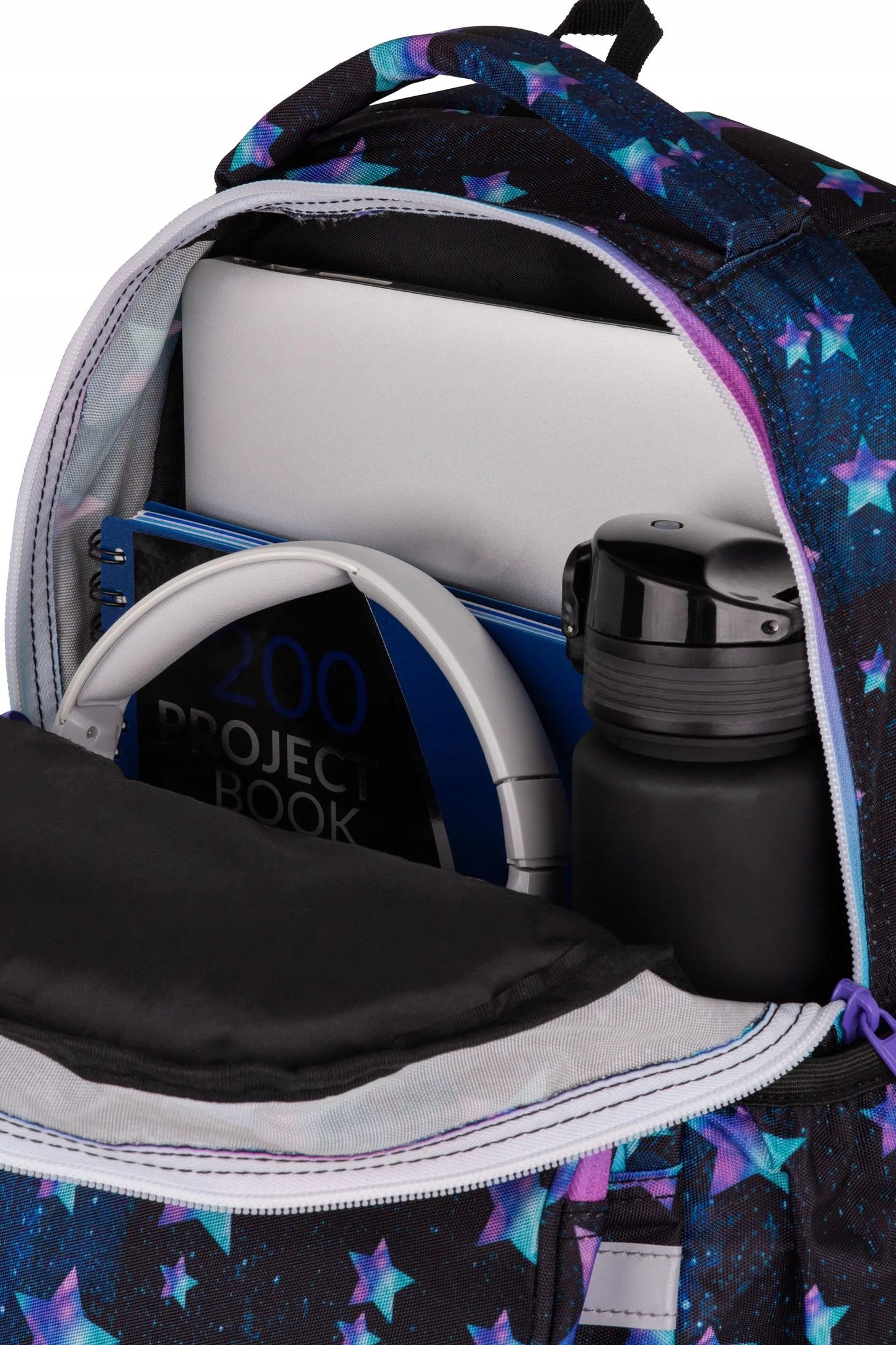 Mokyklinė kuprinė Coolpack pradinukams su žvaigždutėmis + tvarkaraštis