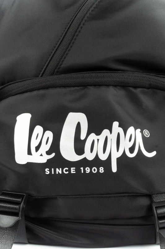 Mokyklinė kuprinė Lee Cooper sportinė juoda klasikinė miesto 22L