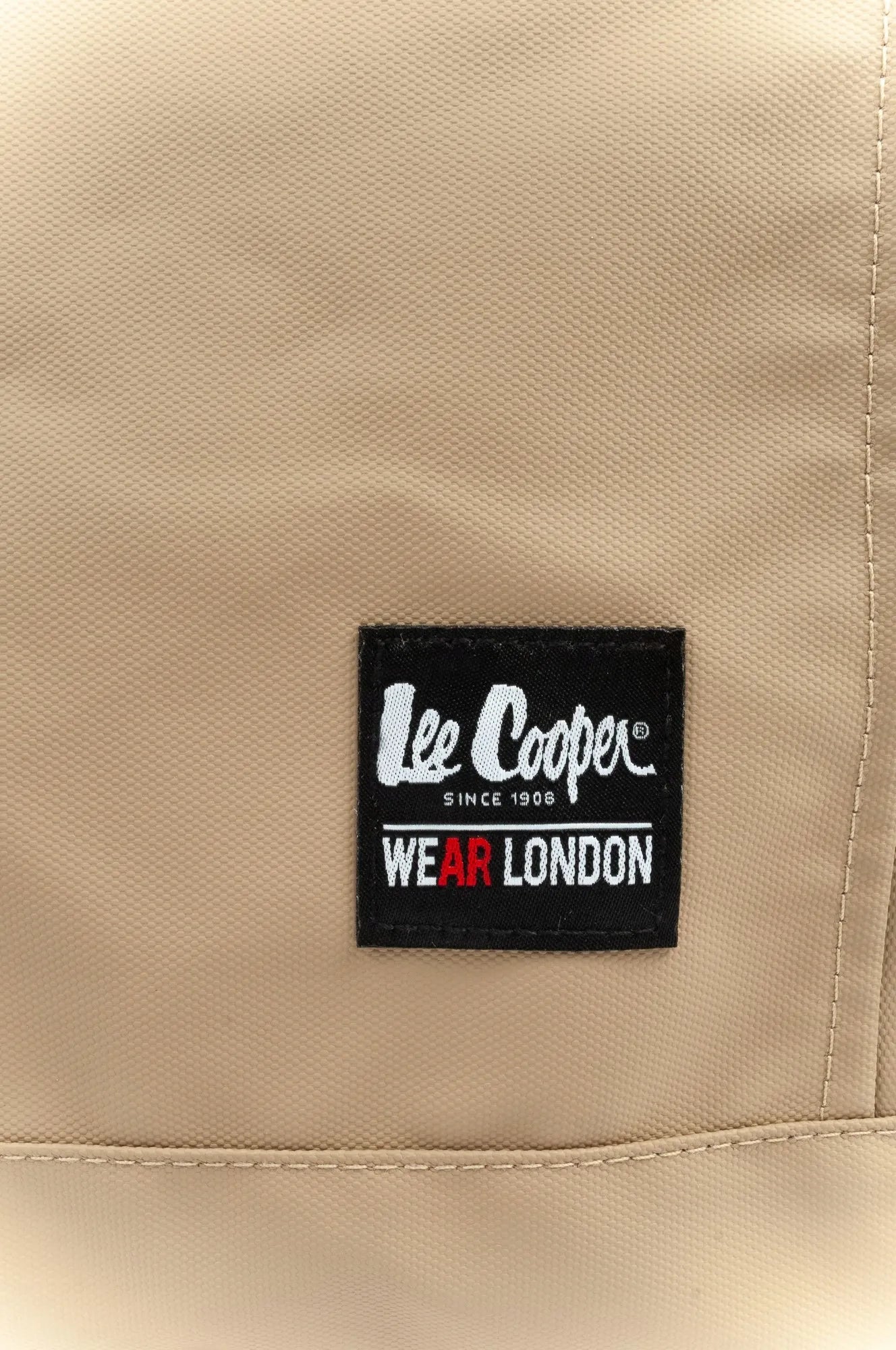 Mokyklinė kuprinė Lee Cooper sportinė smėlio spalvos klasikinė miesto 22L
