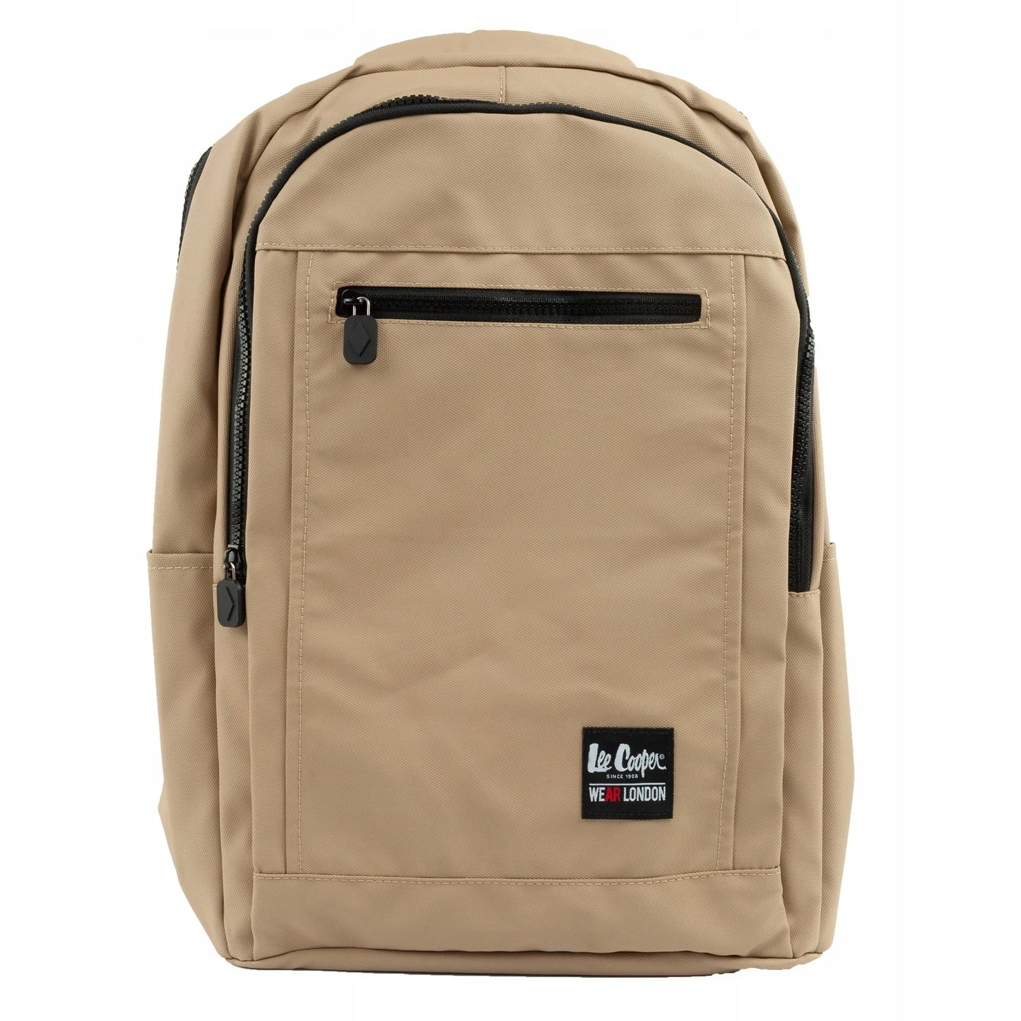 Mokyklinė kuprinė Lee Cooper sportinė smėlio spalvos klasikinė miesto 22L