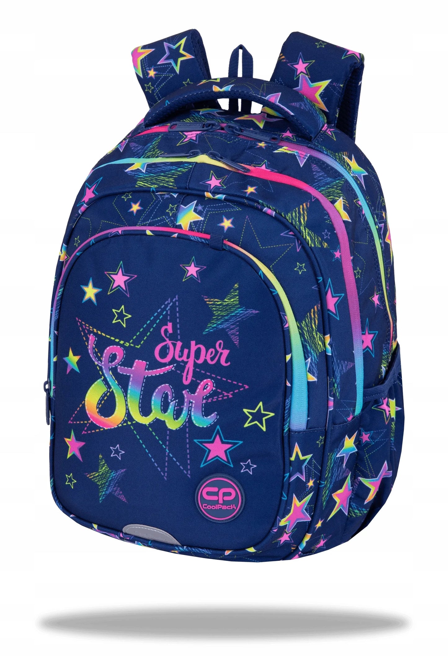 Mokyklinė kuprinė mergaitei 1-4 klasėms CoolPack Fast Stars