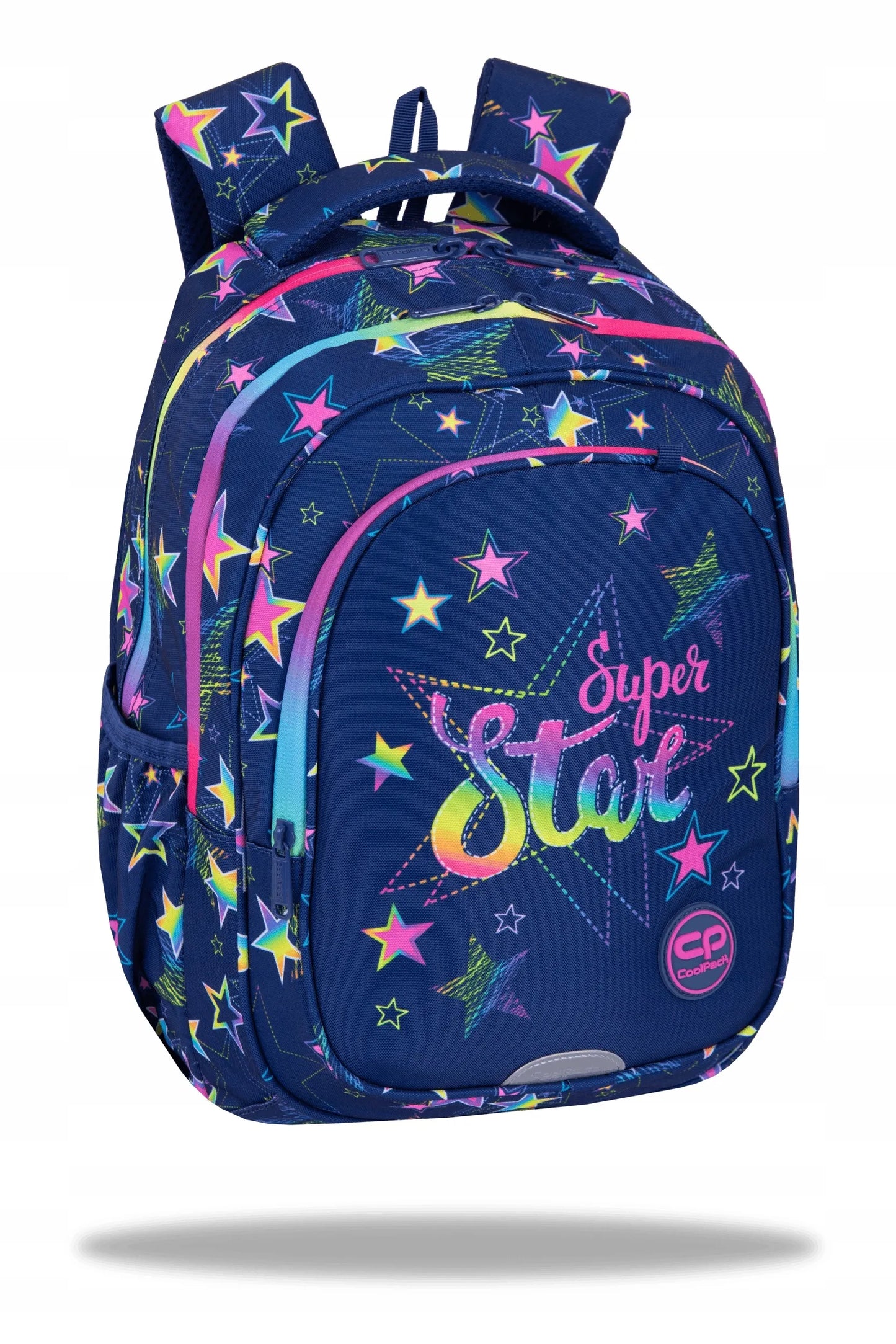 Mokyklinė kuprinė mergaitei 1-4 klasėms CoolPack Fast Stars