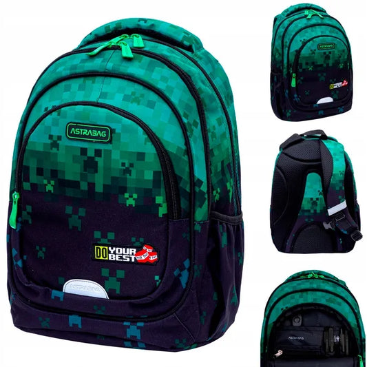 Mokyklinė kuprinė Minecraft 3 skyrių 20l