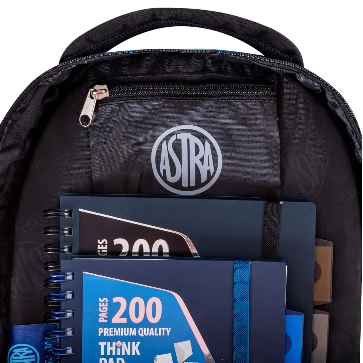 Mokyklinė kuprinė Minecraft Blue Pixel AB330 3 skyrių 20l ASTRABAG