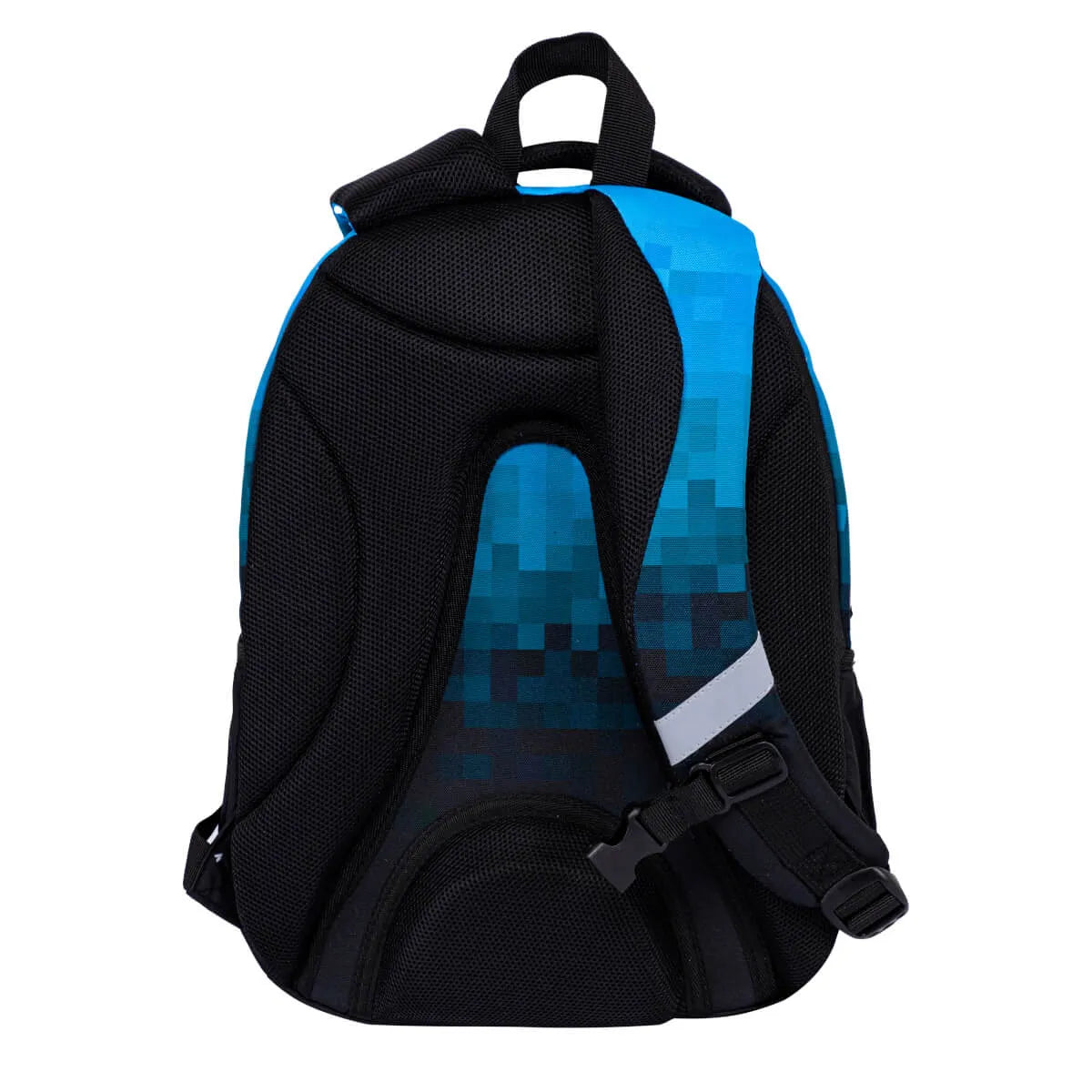 Mokyklinė kuprinė Minecraft Blue Pixel AB330 3 skyrių 20l ASTRABAG