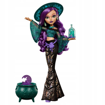 „Monster High Moonspell Magic“ lėlė Willow Thorne – gamtos ragana su aksesuarais
