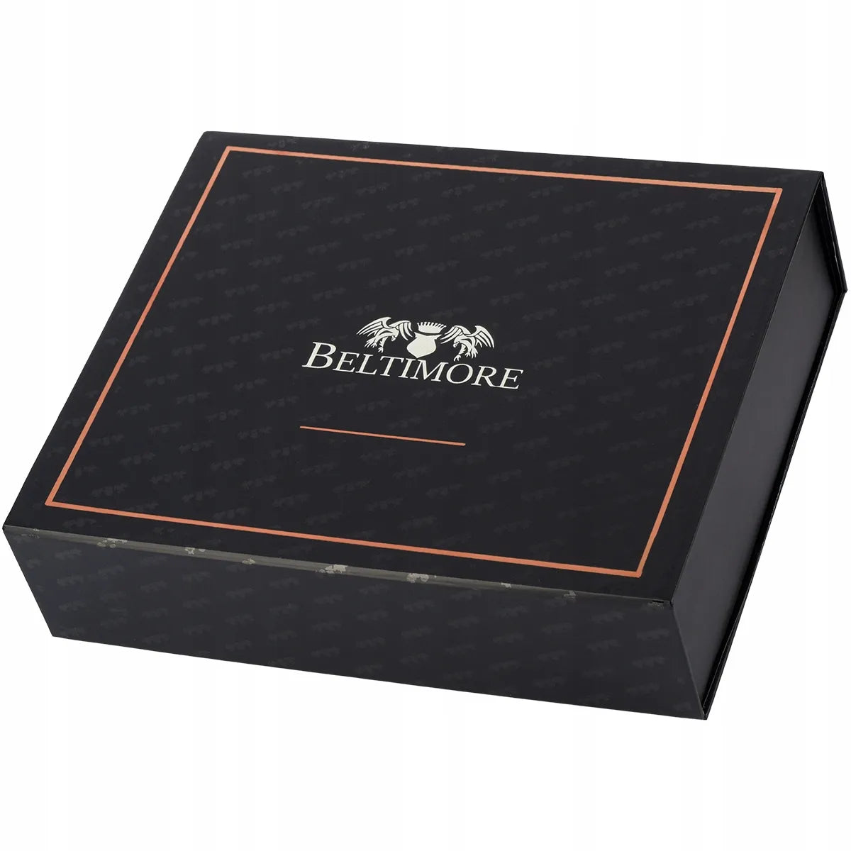 Moteriškas dovanų rinkinys Beltimore: odinis diržas, piniginė ir aukščiausios kokybės dėžutė