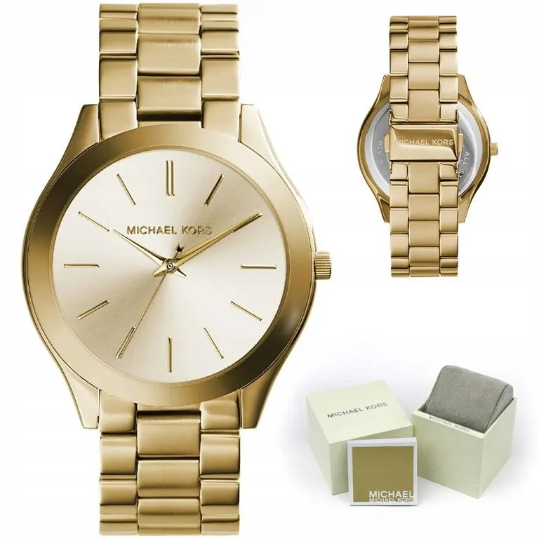 Moteriškas laikrodis „Michael Kors MK3179 Slim Runway“ (zm500f)