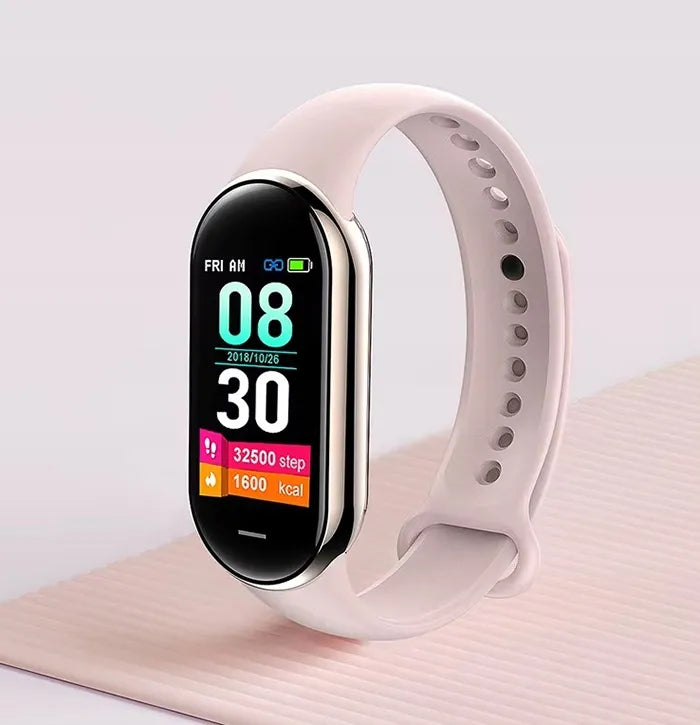 Moteriškas laikrodis / MK-Tech / SMARTWATCH / žingsniamatis / širdies ritmo monitorius