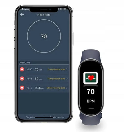 Moteriškas laikrodis / MK-Tech / SMARTWATCH / žingsniamatis / širdies ritmo monitorius