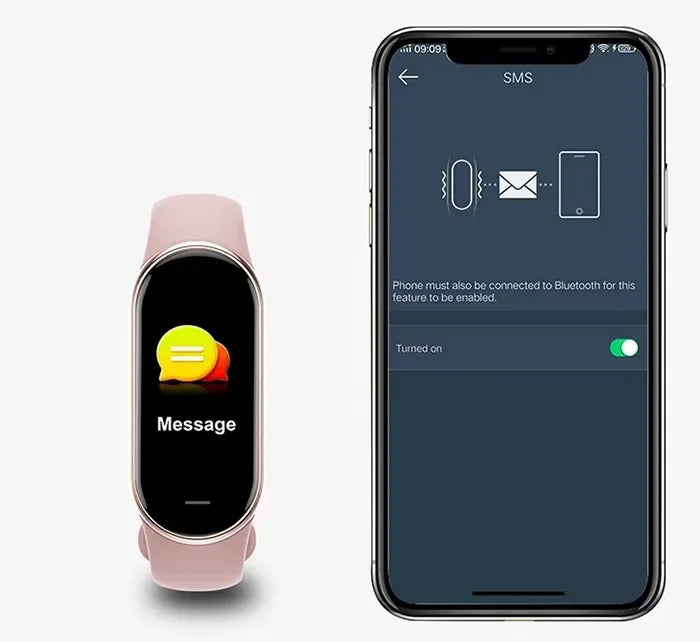 Moteriškas laikrodis / MK-Tech / SMARTWATCH /žingsnių skaitiklis / pulso matuoklis